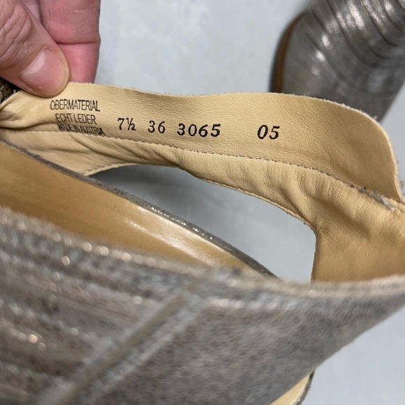 EUC Paul Green Cayanne Peep Toe High Heel Booties - Picture 5 of 11